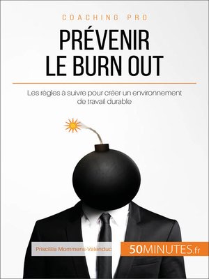 cover image of Prévenir le burn out